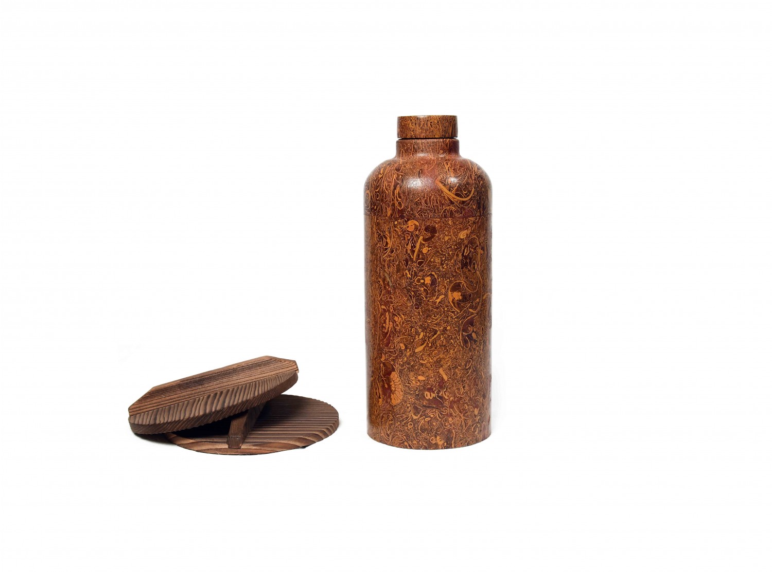 Habur Stone, Fossil Stone Bottle 8 inch Volume 700ml