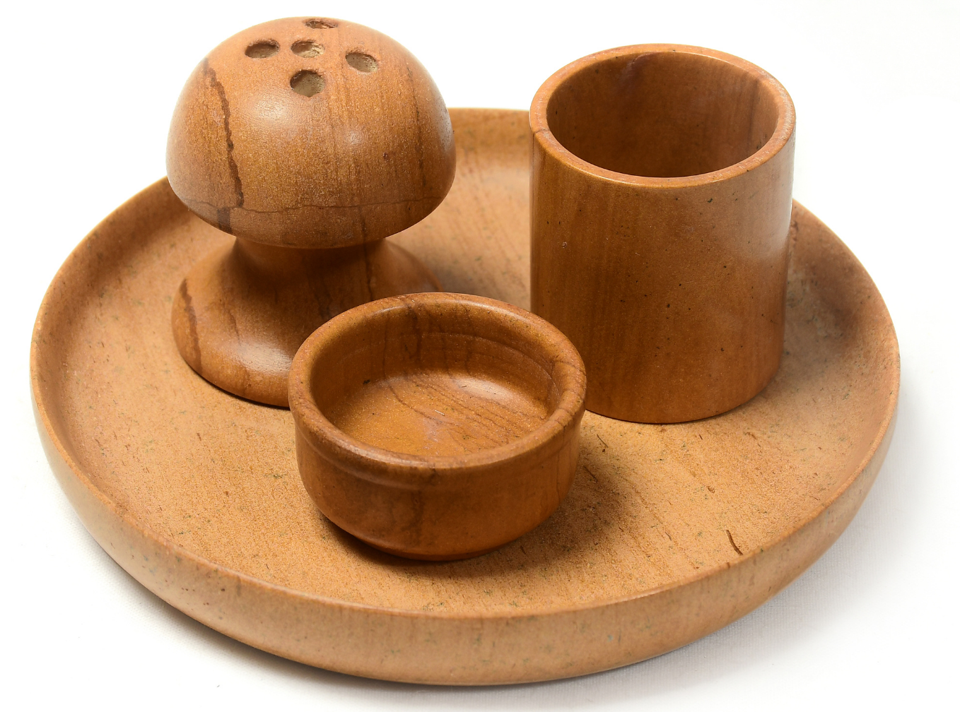 Stone Pooja Set Jaisalmer Stone Thali