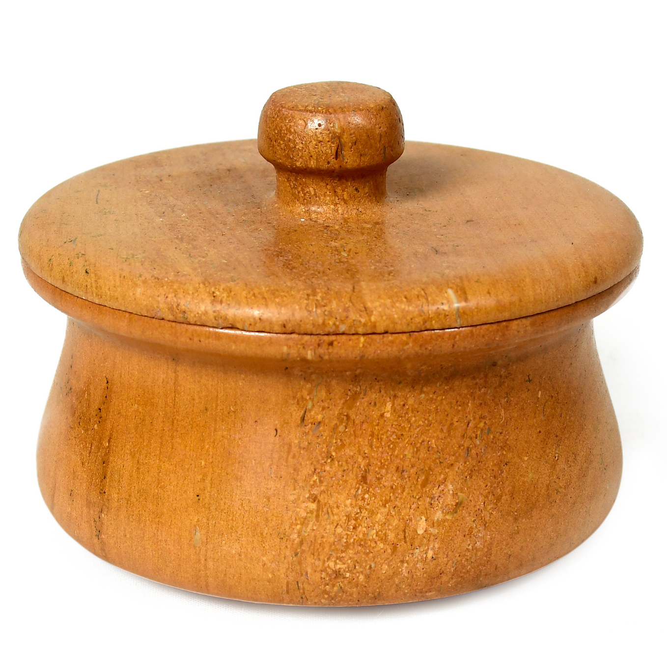 Stone Bowl, Jaisalmer Stone Handi with Lid,Stone Kitchen Utensils
